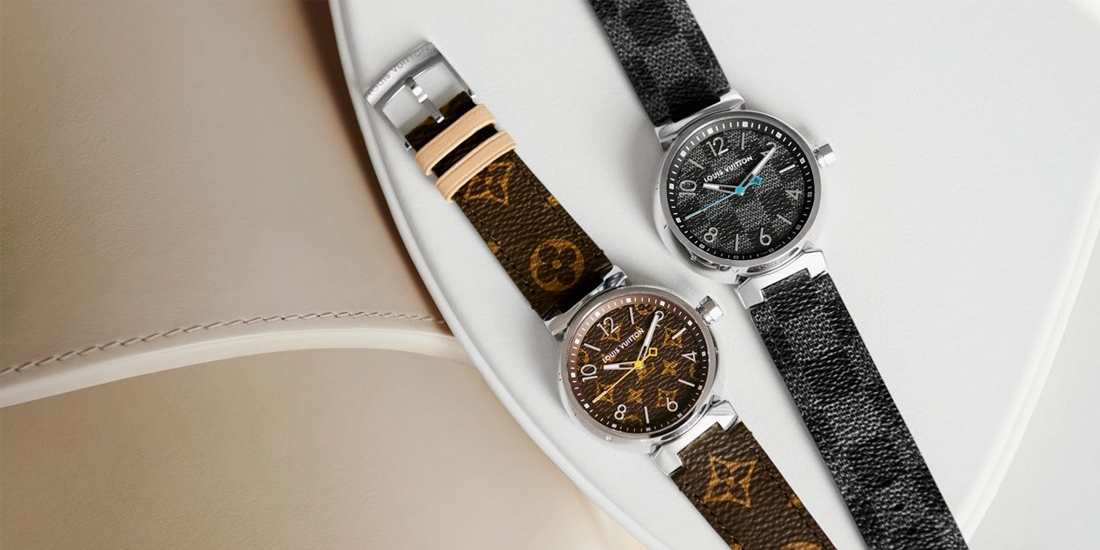 Tambour Monogram, Quartz, 28mm, Steel - Watches - Traditional Watches
